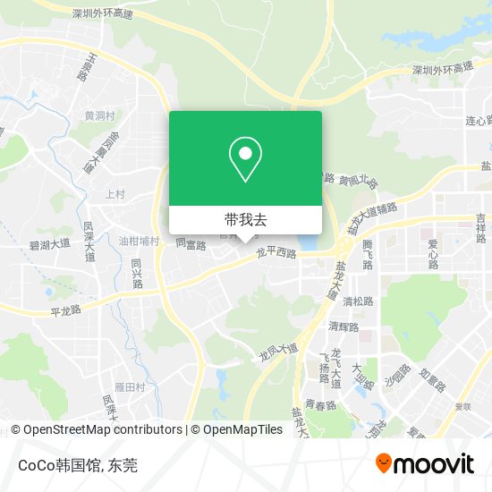 CoCo韩国馆地图