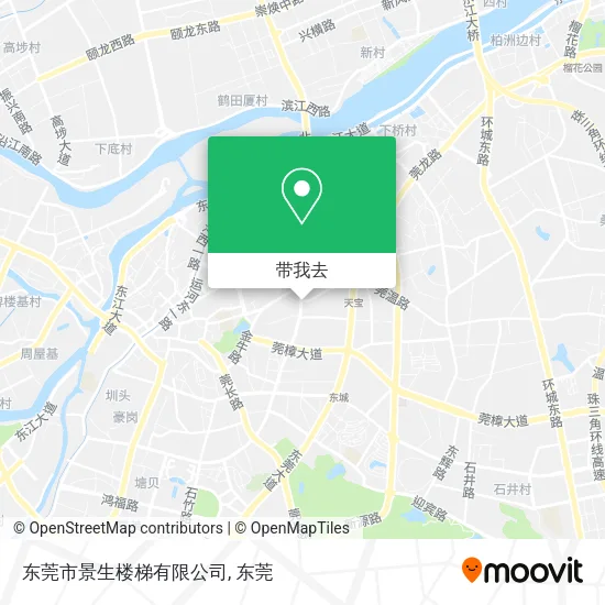 东莞市景生楼梯有限公司地图