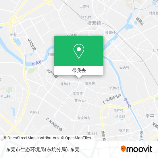 东莞市生态环境局(东坑分局)地图