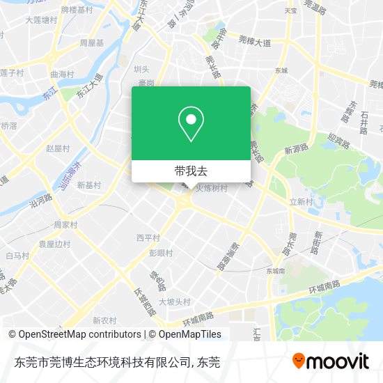 东莞市莞博生态环境科技有限公司地图