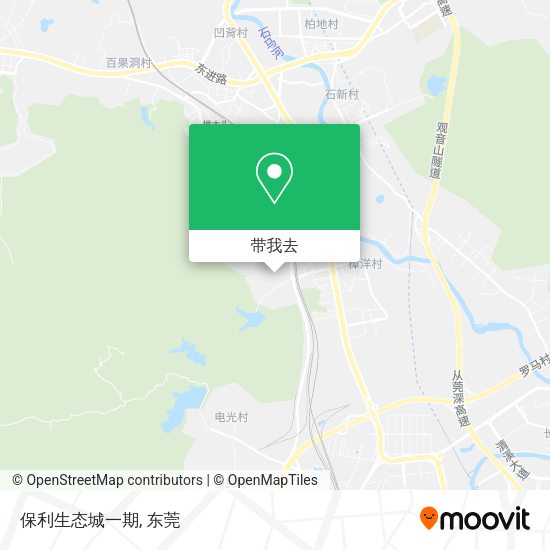 保利生态城一期地图
