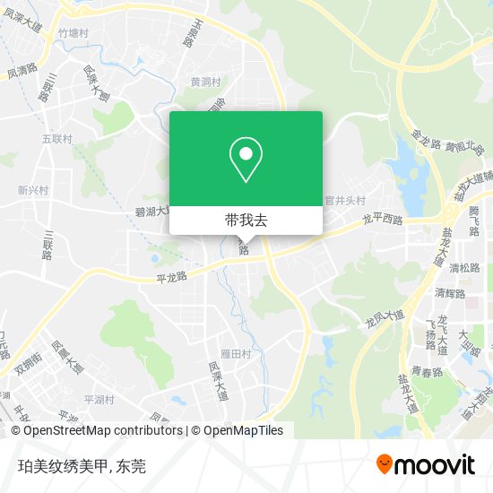 珀美纹绣美甲地图