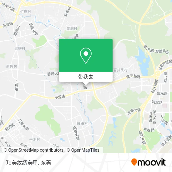 珀美纹绣美甲地图