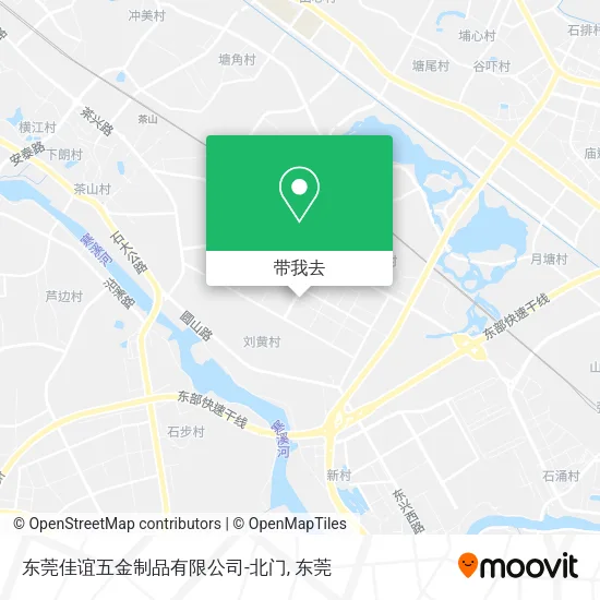 东莞佳谊五金制品有限公司-北门地图