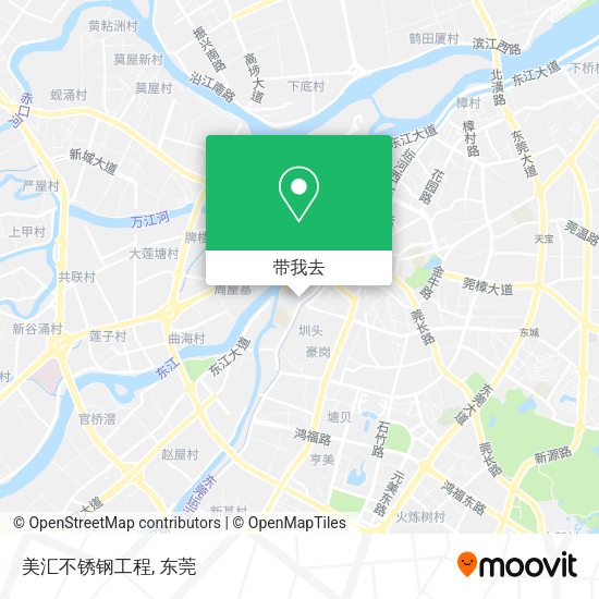 美汇不锈钢工程地图