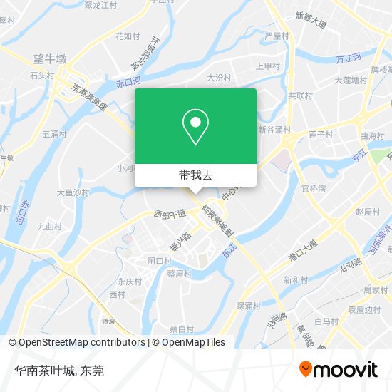 华南茶叶城地图