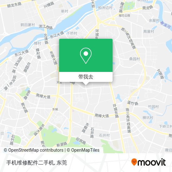 手机维修配件二手机地图