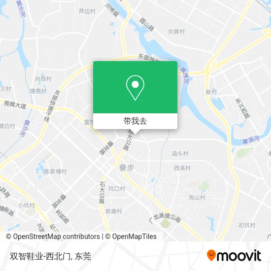 双智鞋业-西北门地图