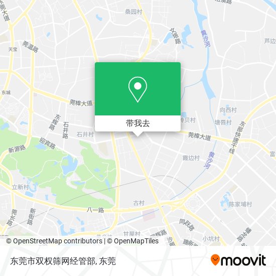 东莞市双权筛网经管部地图