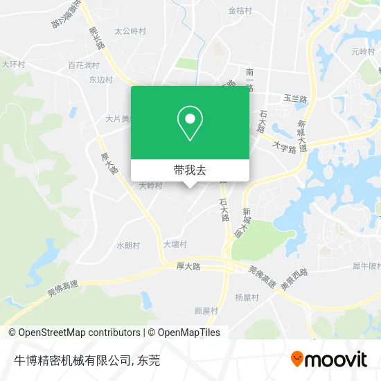 牛博精密机械有限公司地图