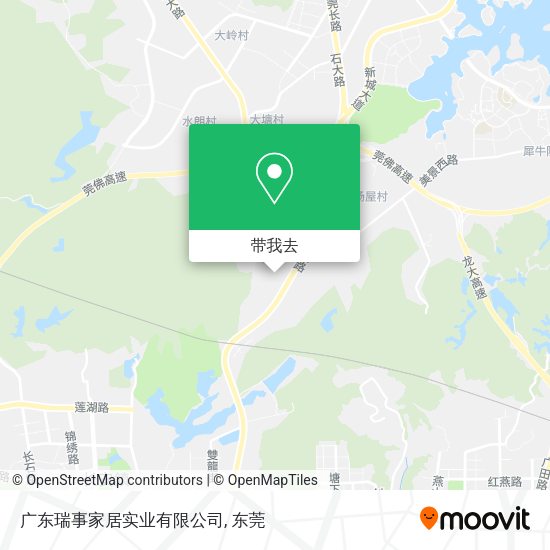 广东瑞事家居实业有限公司地图