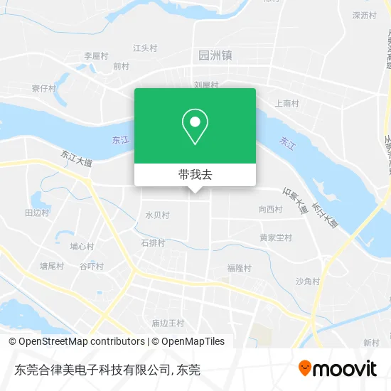 东莞合律美电子科技有限公司地图