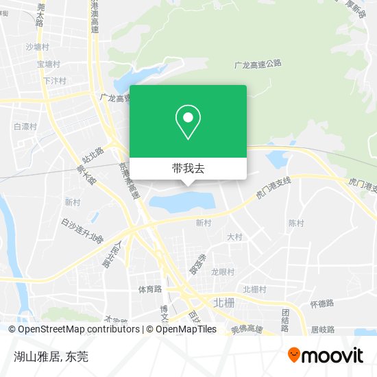 湖山雅居地图