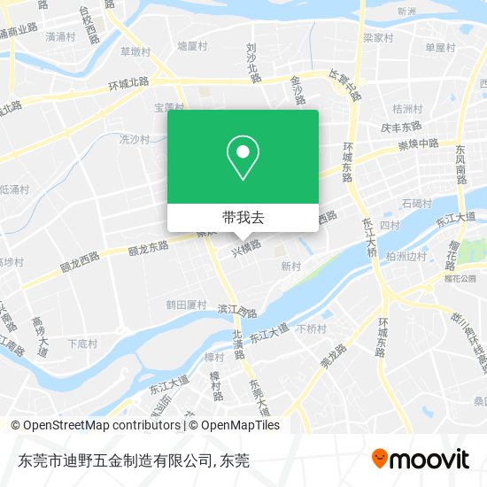 东莞市迪野五金制造有限公司地图