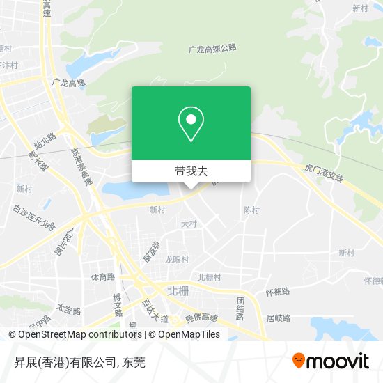 昇展(香港)有限公司地图