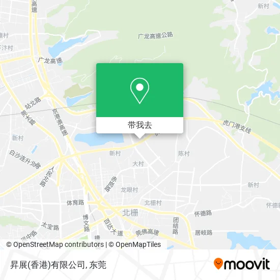 昇展(香港)有限公司地图