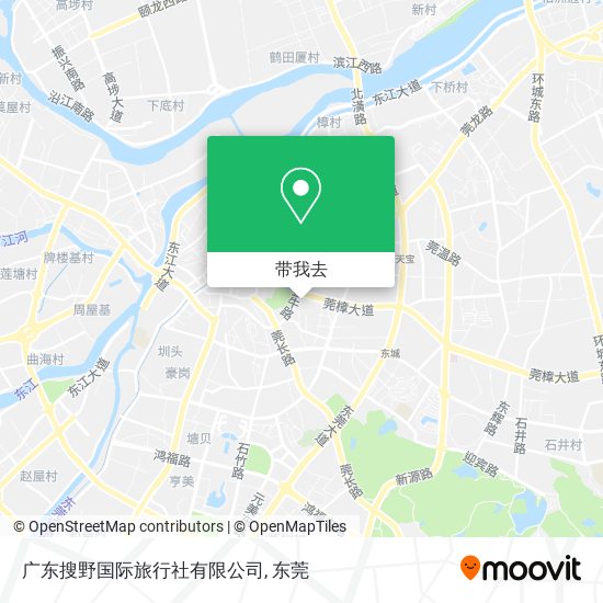广东搜野国际旅行社有限公司地图