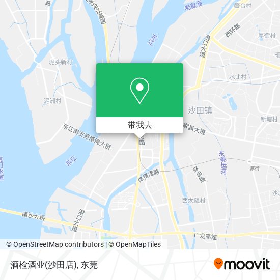 酒检酒业(沙田店)地图