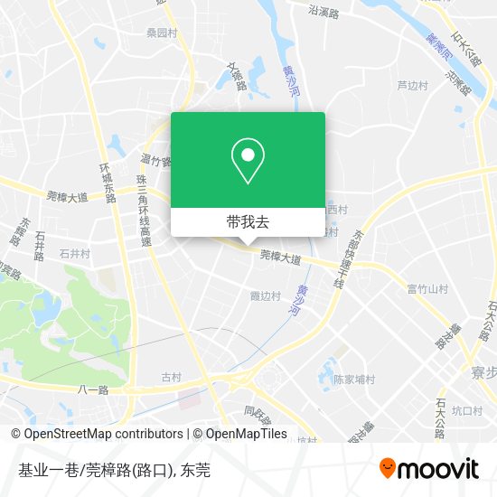 基业一巷/莞樟路(路口)地图
