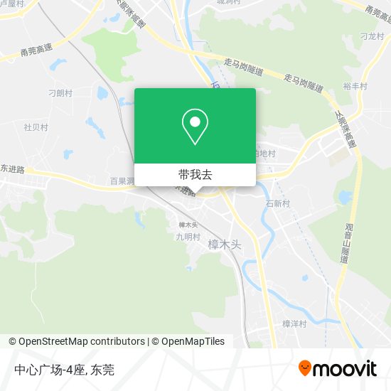 中心广场-4座地图