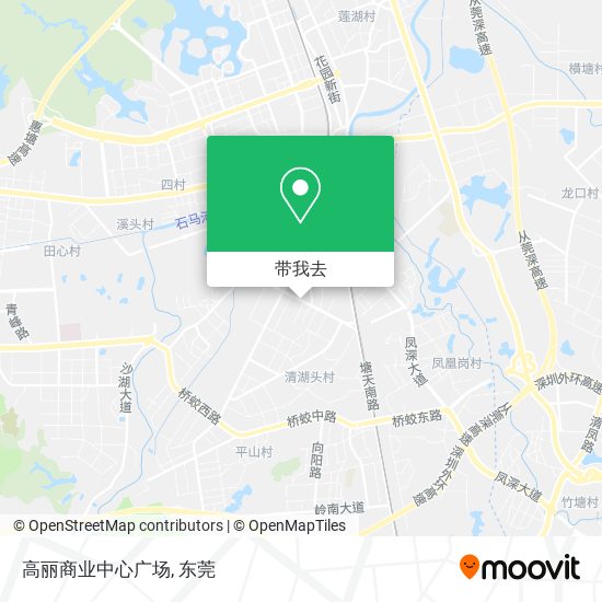 高丽商业中心广场地图