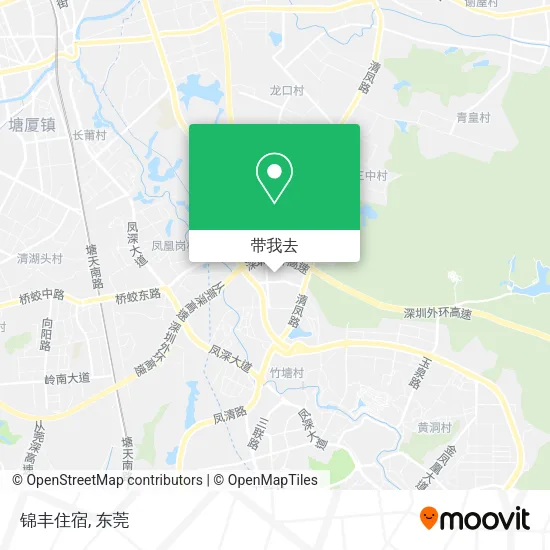 锦丰住宿地图