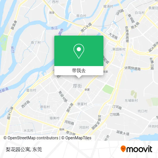 梨花园公寓地图