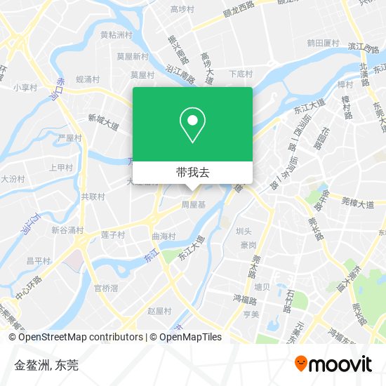 金鳌洲地图