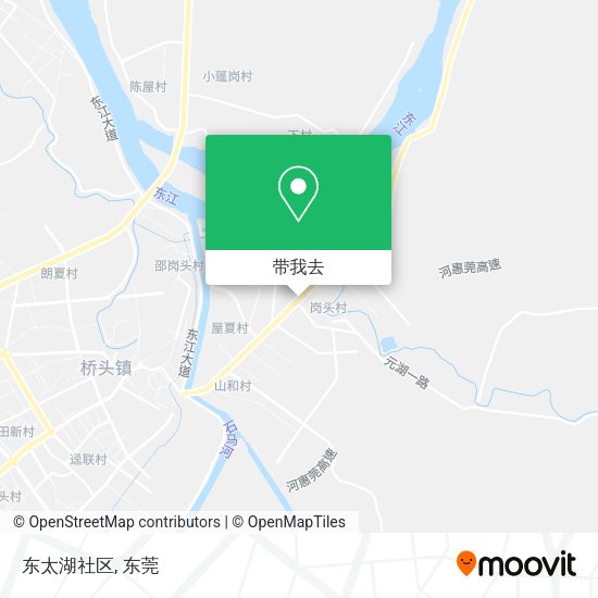 东太湖社区地图