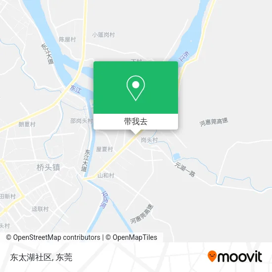 东太湖社区地图