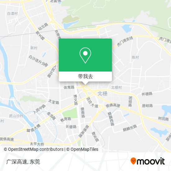 广深高速地图