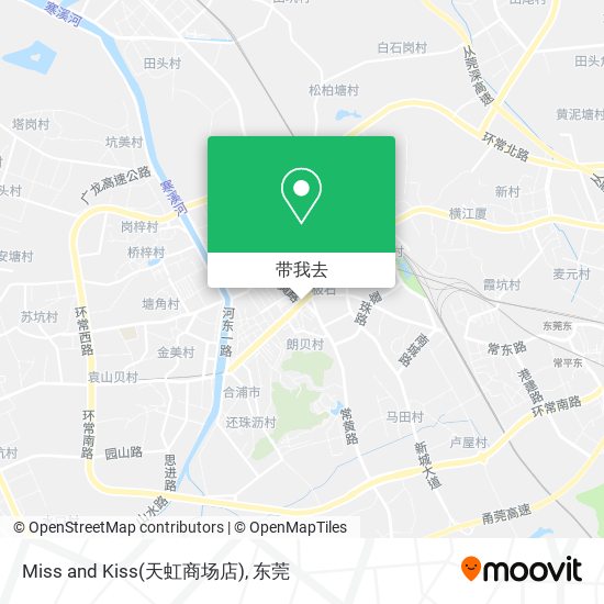 Miss and Kiss(天虹商场店)地图