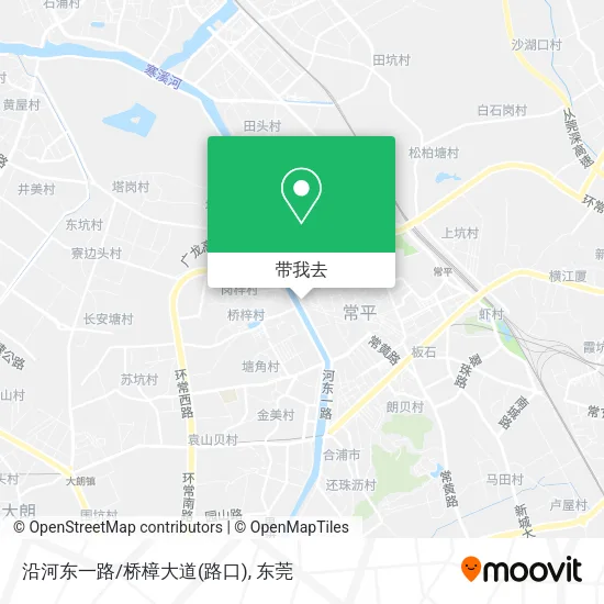 沿河东一路/桥樟大道(路口)地图