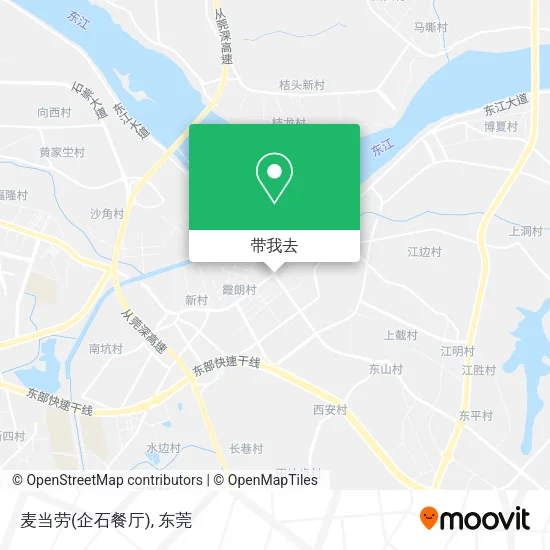 麦当劳(企石餐厅)地图