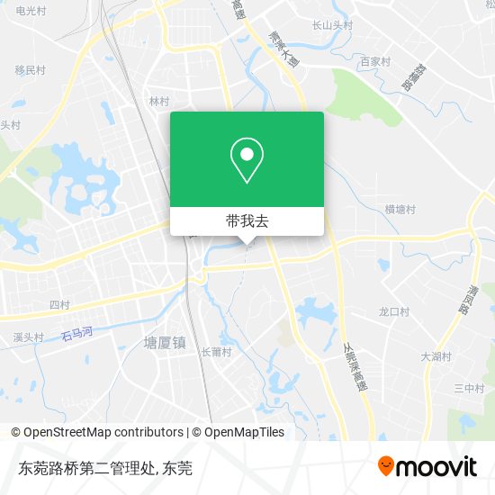 东菀路桥第二管理处地图