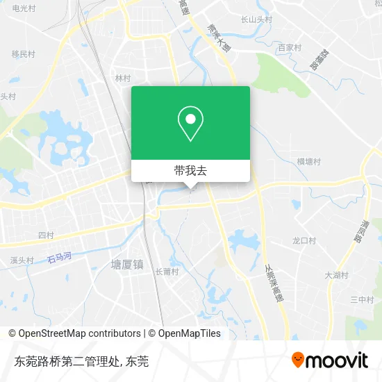 东菀路桥第二管理处地图
