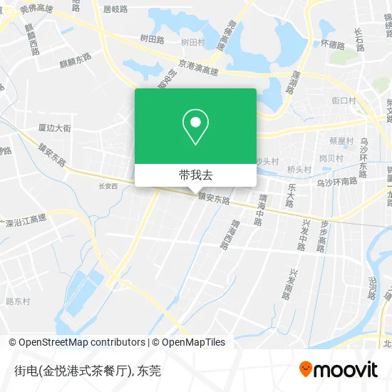 街电(金悦港式茶餐厅)地图