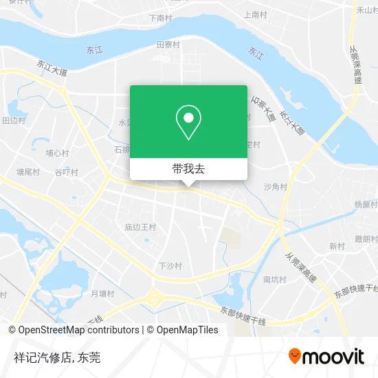 祥记汽修店地图