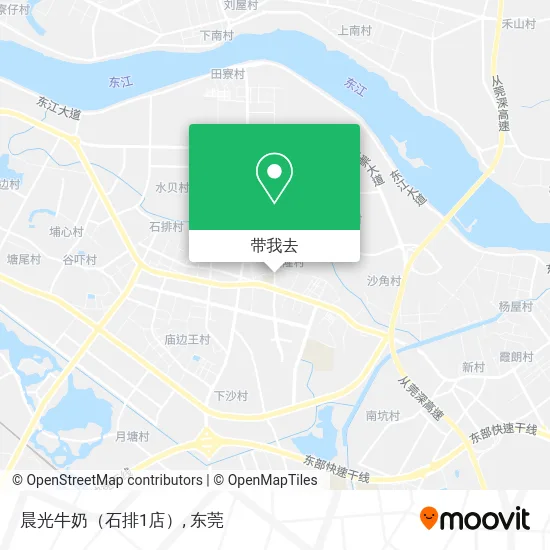晨光牛奶（石排1店）地图