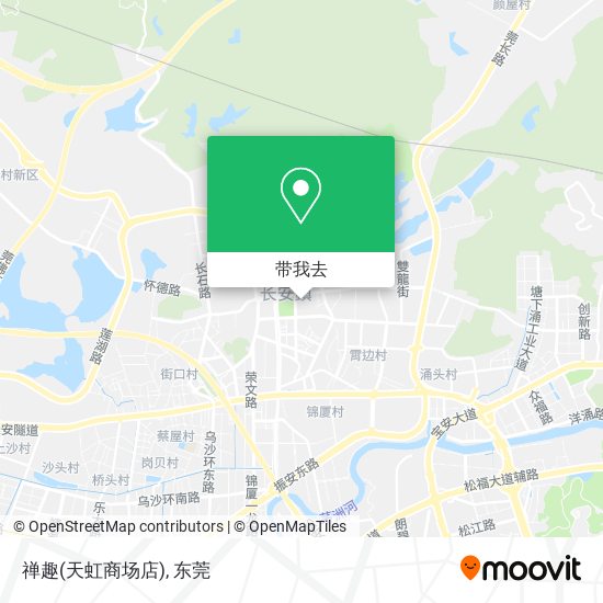 禅趣(天虹商场店)地图