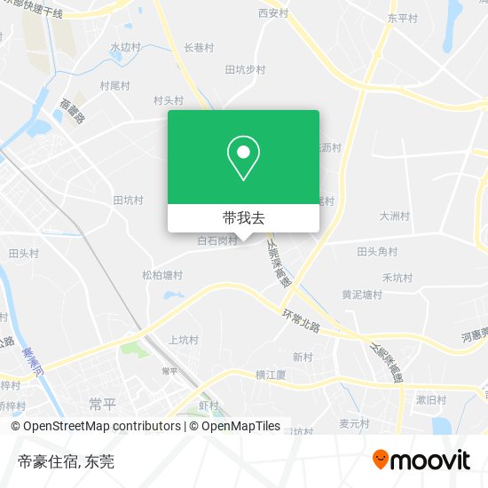 帝豪住宿地图
