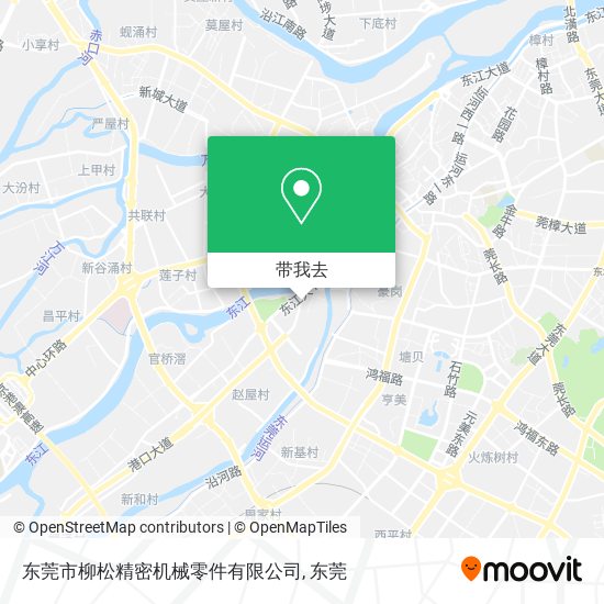 东莞市柳松精密机械零件有限公司地图