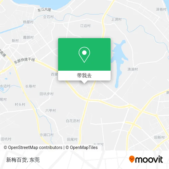 新梅百货地图