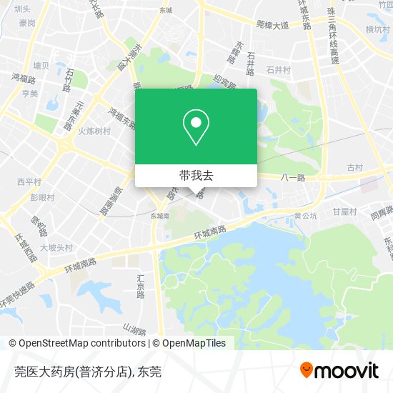 莞医大药房(普济分店)地图