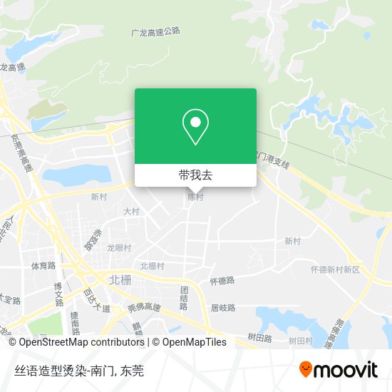 丝语造型烫染-南门地图