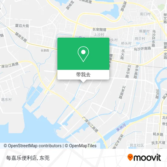 每嘉乐便利店地图