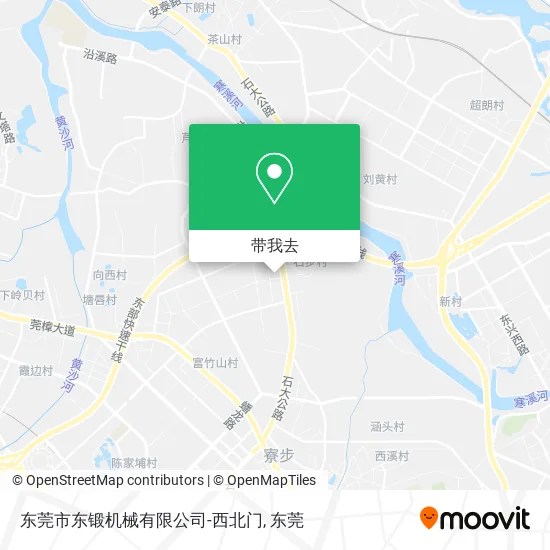 东莞市东锻机械有限公司-西北门地图