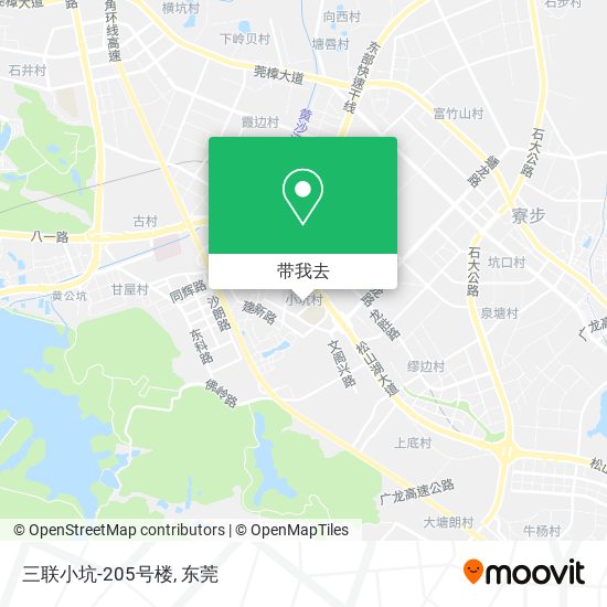 三联小坑-205号楼地图