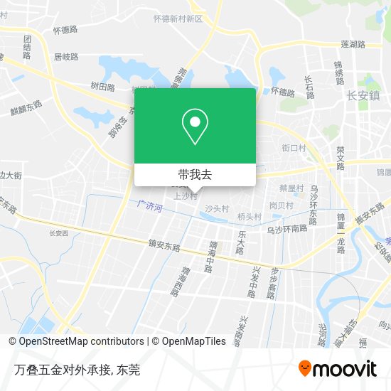 万叠五金对外承接地图