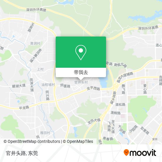 官井头路地图